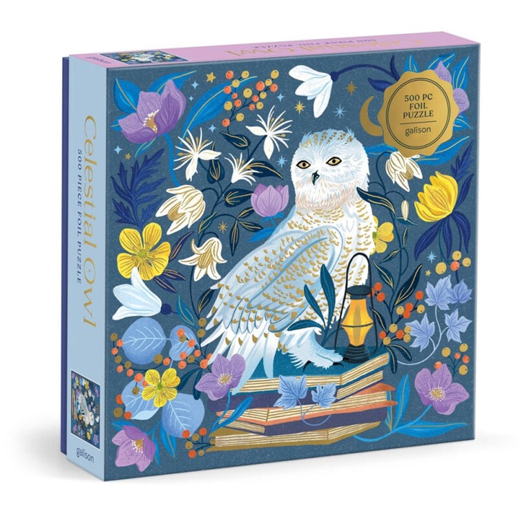 Puzzle en aluminium de 500 pièces Chouette céleste