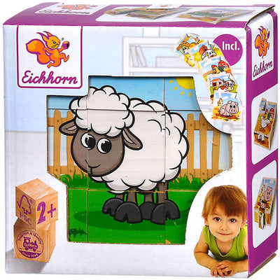 Eichhorn Block Puzzle Farm Farm