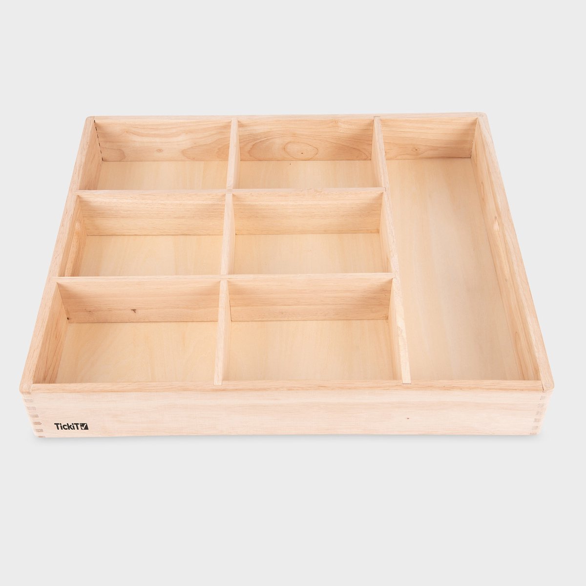 Boîte de tri en bois Tickit ® (7 compartiments)