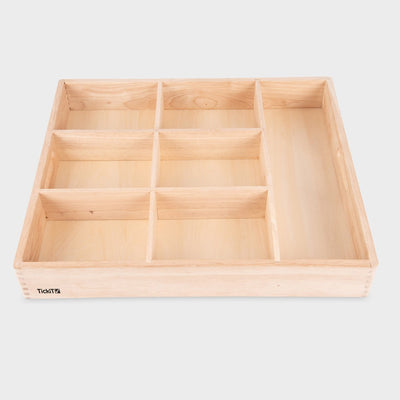 Boîte de tri en bois Tickit ® (7 compartiments)