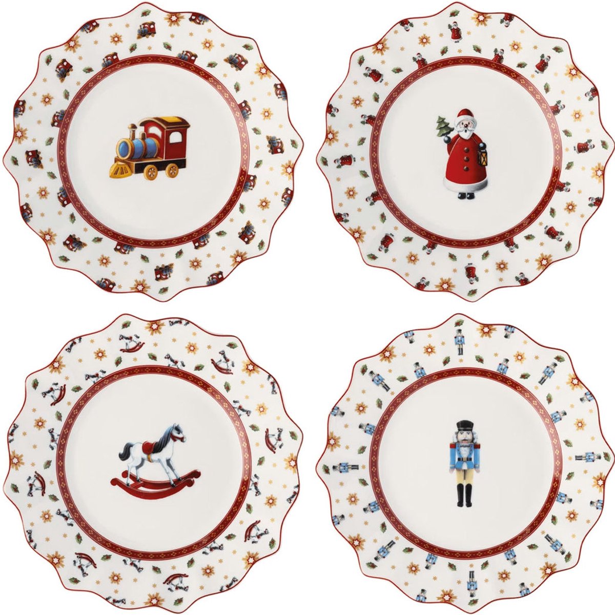 Sans marque sans marque villeroy boch toy's delight assiette anniversaire 24 cm 4 pièces