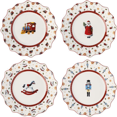Sans marque sans marque villeroy boch toy's delight assiette anniversaire 24 cm 4 pièces