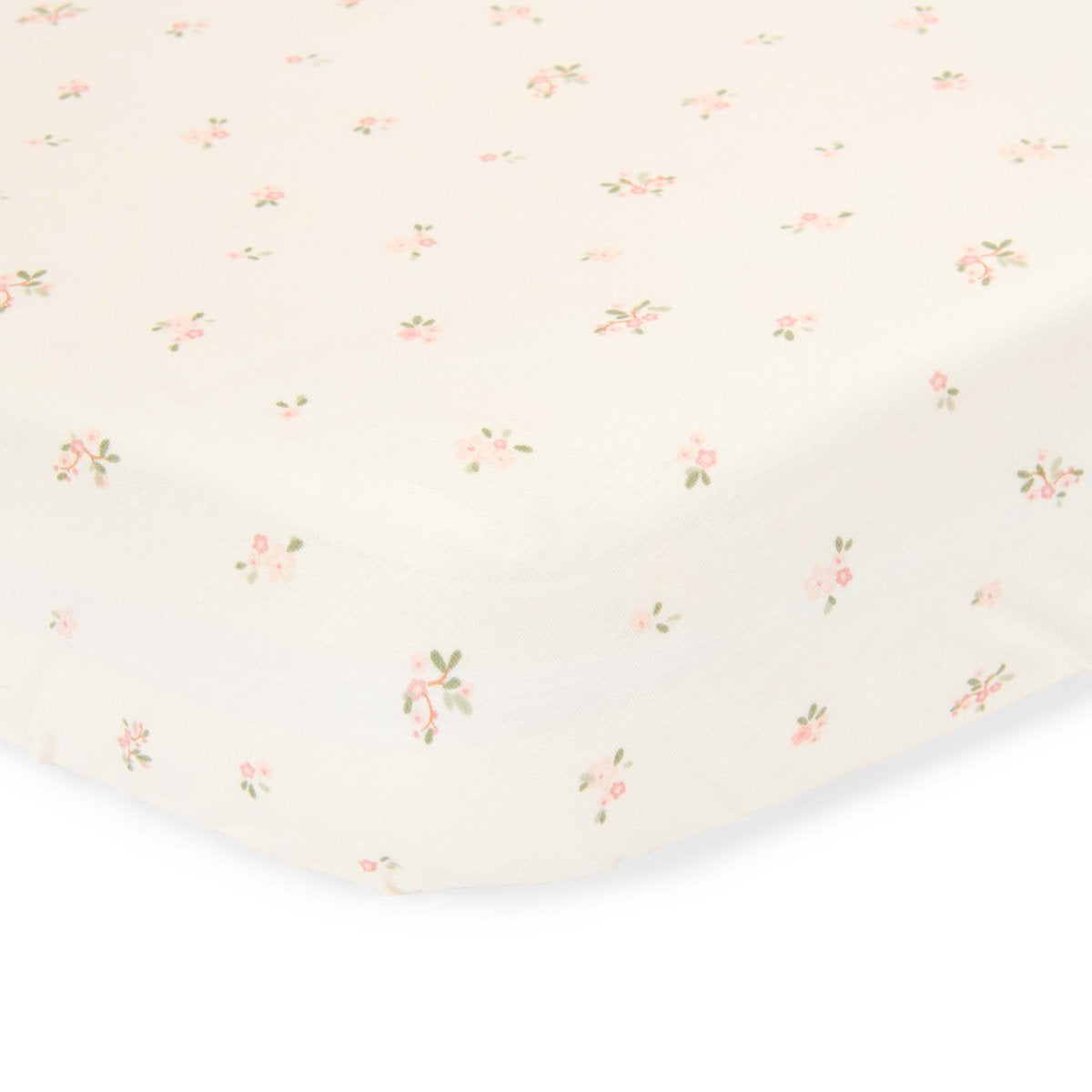 Drap-housse simple Little Dutch - blanc - jardin de fées - fleur de fée