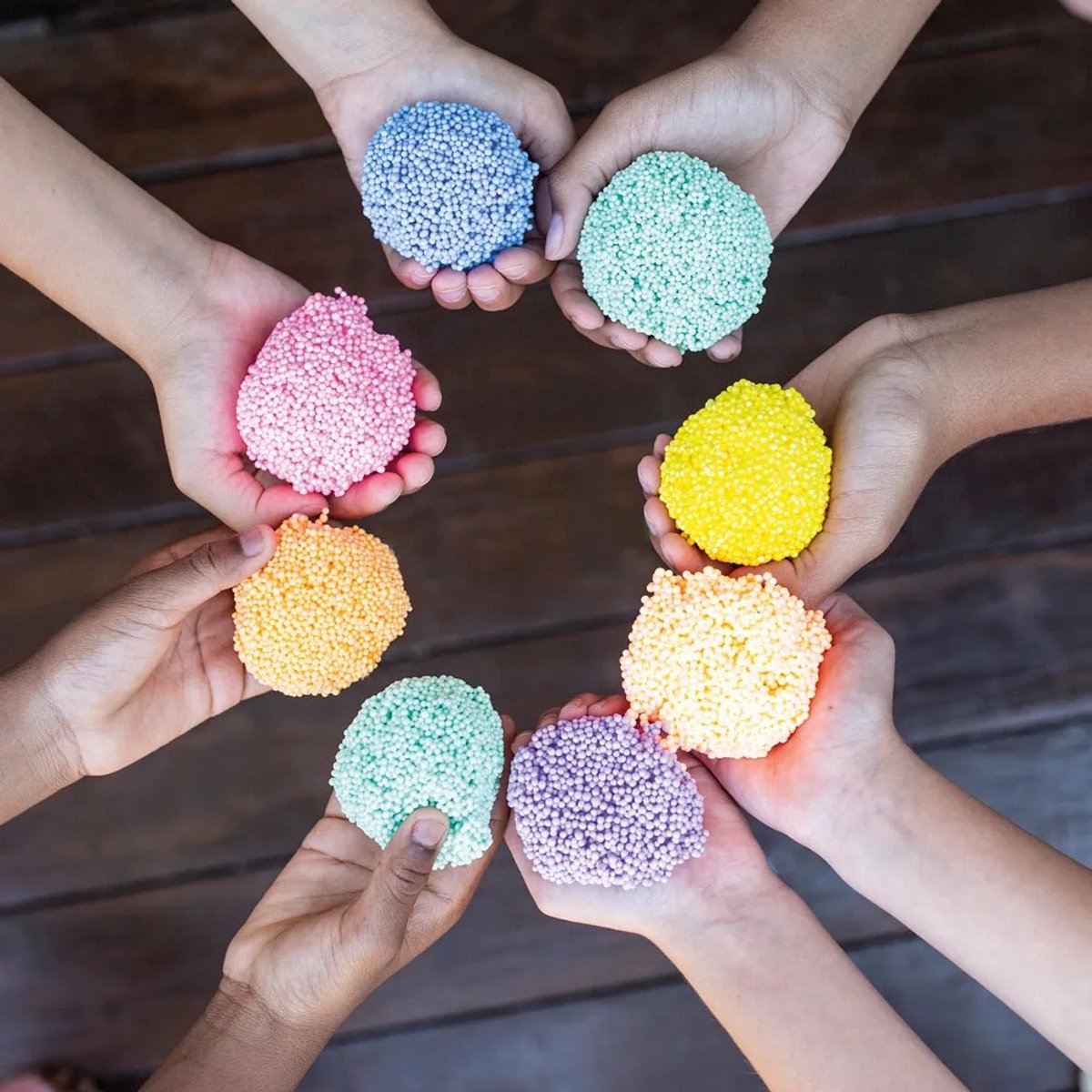 Ressources pédagogiques playfoam® - lot de 6 couleurs | jouets sensoriels créatifs - 3+