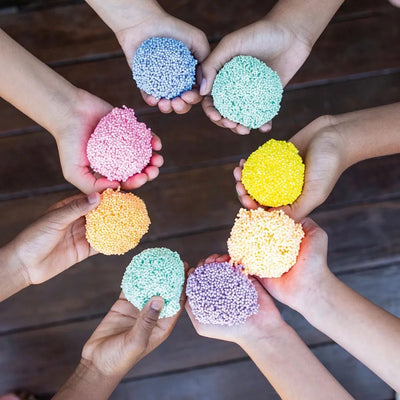 Ressources pédagogiques playfoam® - lot de 6 couleurs | jouets sensoriels créatifs - 3+