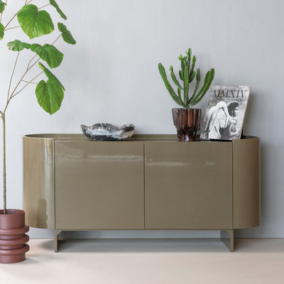 Bol décoratif Woood evo époxy - noir - mélange - 11x37x36