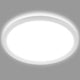 Briloner - éclairage de salle de bain à LED - plafonnier avec rétroéclairage - plafonnier de salle de bain - ip44 - ø42 cm - blanc
