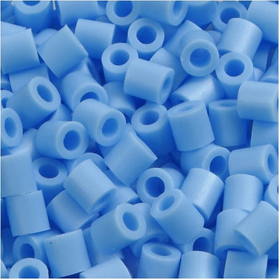 Perles photo Nabbi, taille 5x5 mm, diamètre intérieur 2,5 mm, moyen, bleu pastel (23), 6000 pièces 1 boîte