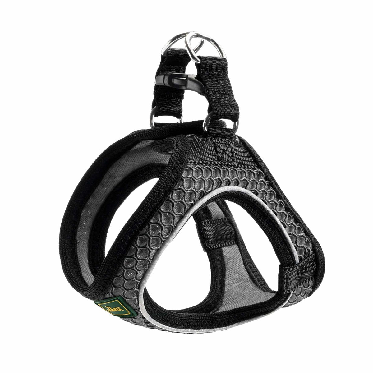 Harnais Hunter hilo confort anthracite - harnais pour chien - s 42-48 46-52 cm