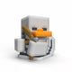 Numskull minecraft tubbz figurine pvc squelette 1ère édition mini figurine 10 cm