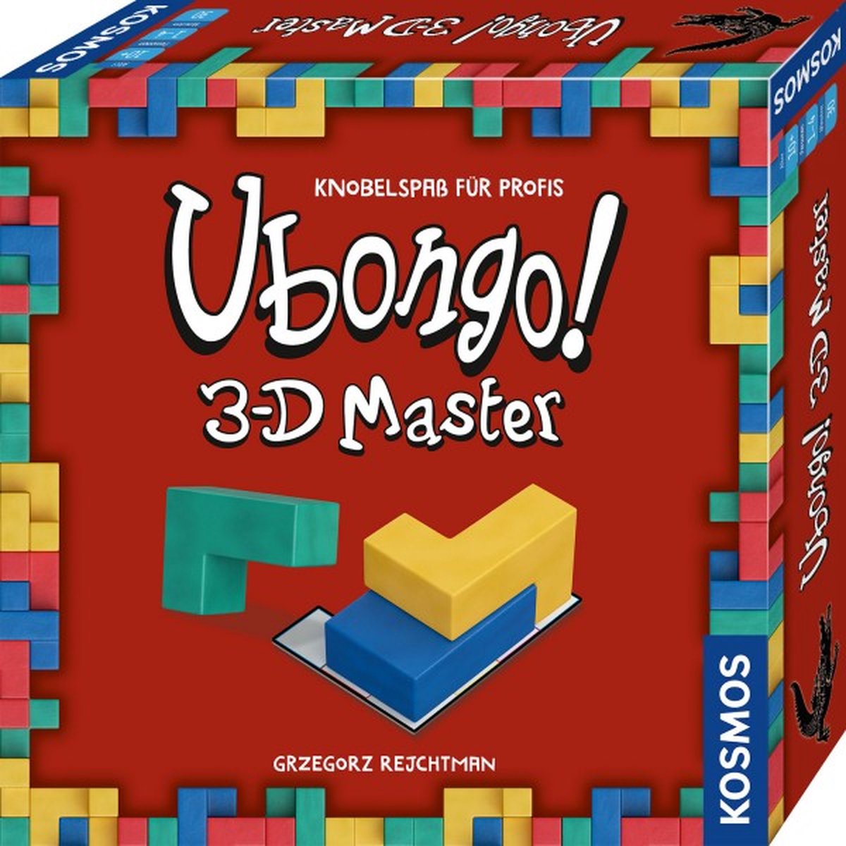 Kosmos ubongo 3-d master ubongo 3d master 30 min jeu de société puzzle