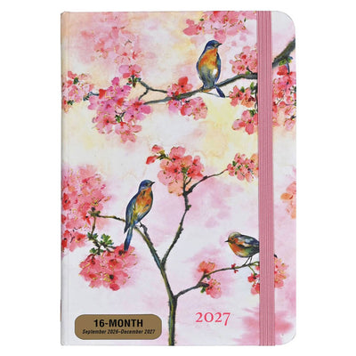 Agenda Peter Pauper Cherry Blossoms in Spring 16 mois 2027