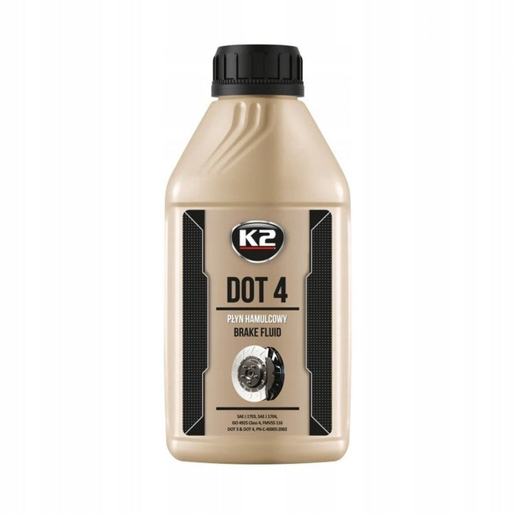 Série K2 turbo - liquide de frein dot 4 - 0,5 l - entièrement synthétique - pour voitures avec ABS ESP
