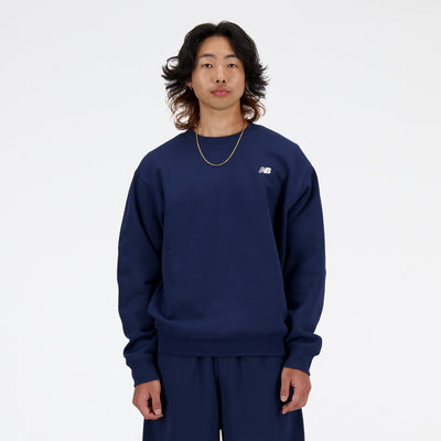 Pull homme New Balance Sport Essentials Fleece Crew - marine