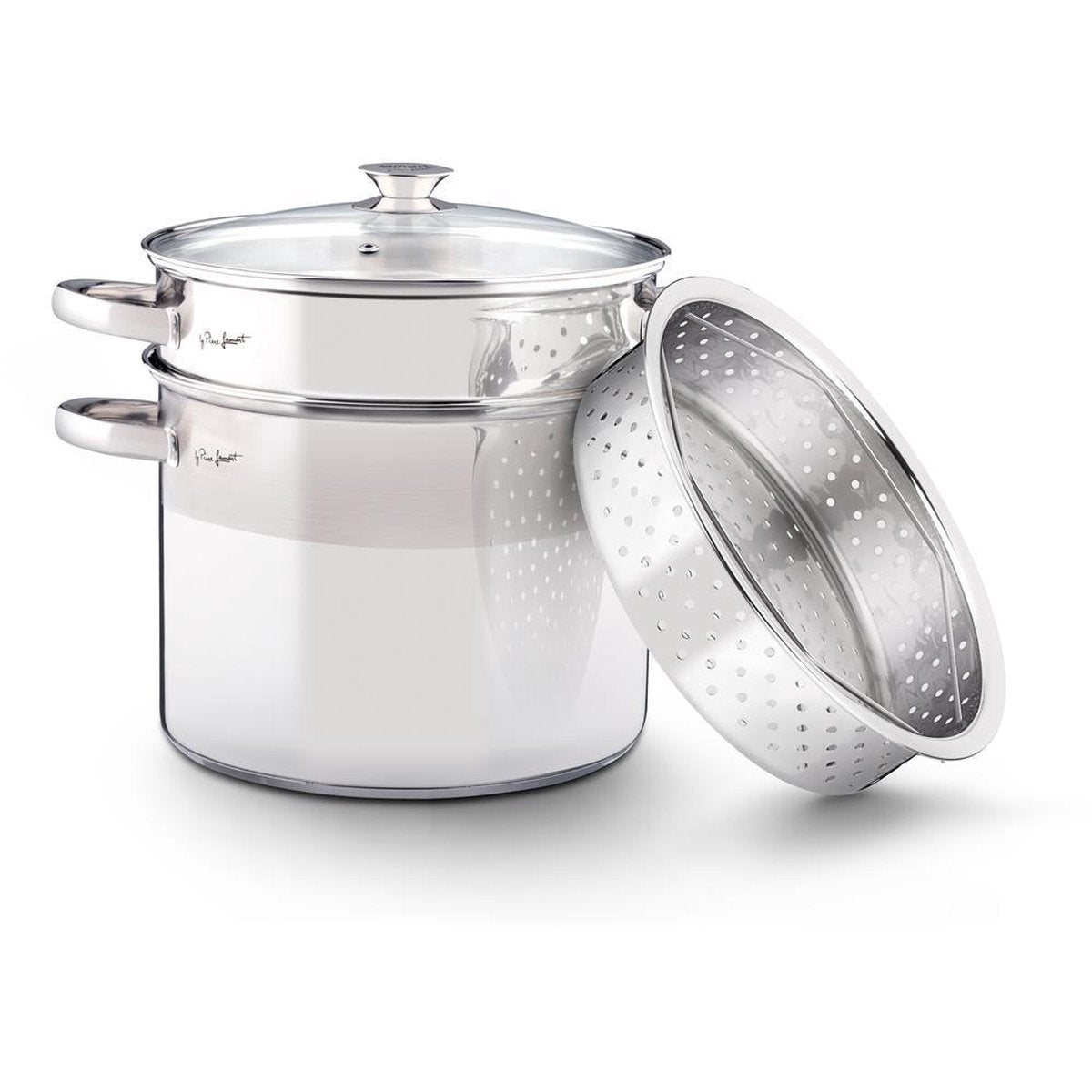 Poêle à pâtes Lamart 3 pièces - ø22cm - 6 litres - tous feux