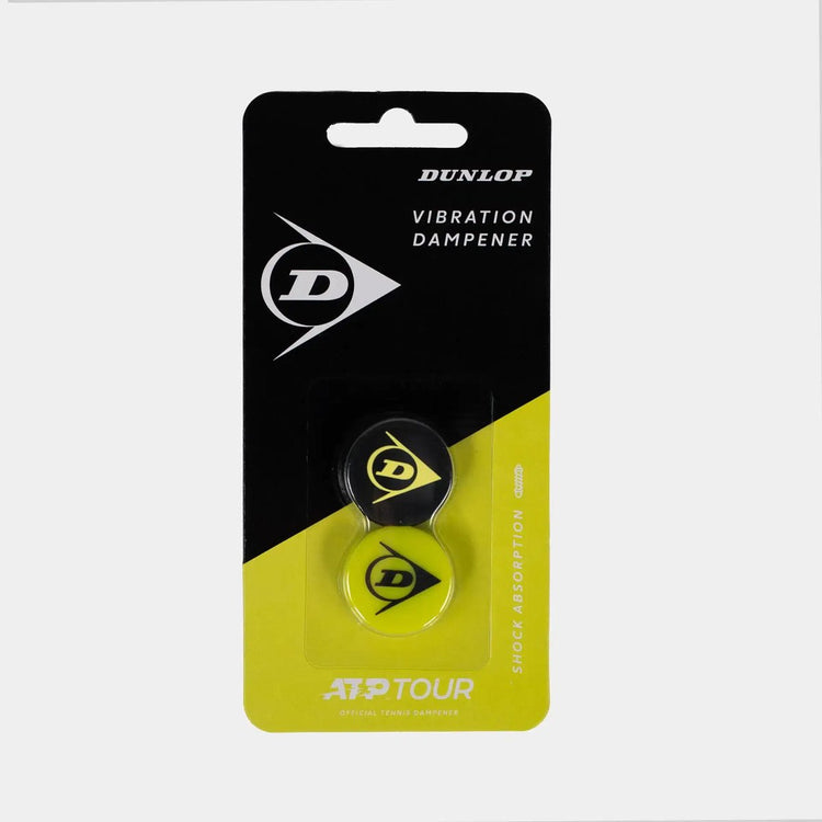 Dunlop Flying D Amortisseur Rouge Jaune Blister 2pcs