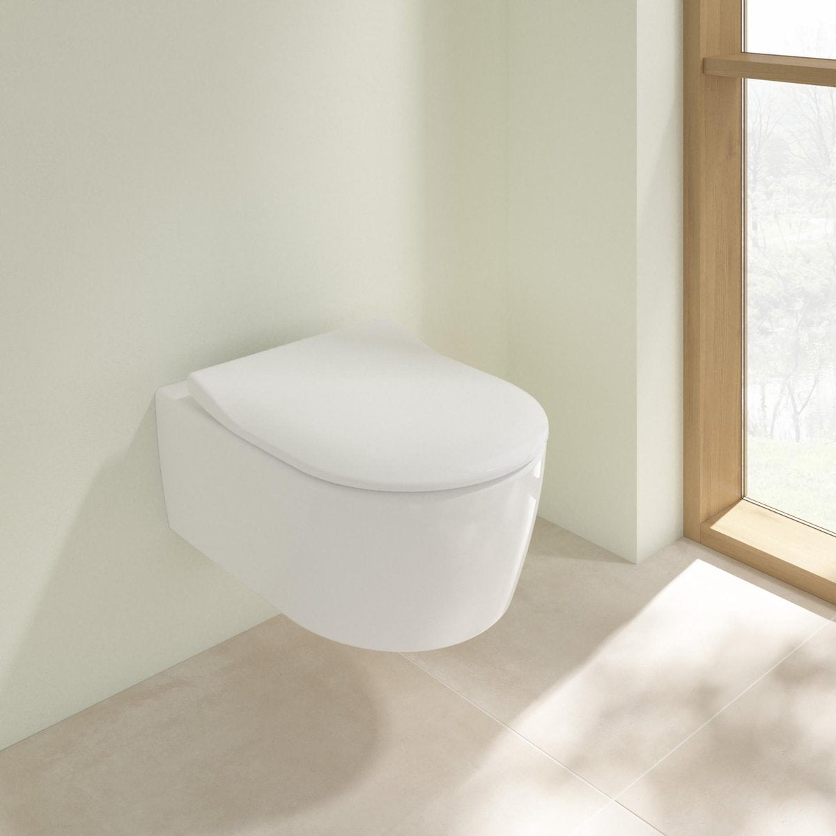 Villeroy boch avento pack wandcloset - directflush avec fermeture éclair - softclose et quickrelease céramique+ blanc