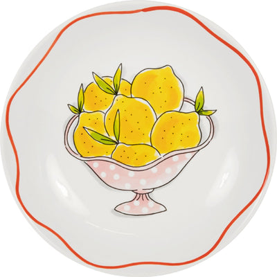 Blond Amsterdam, pâtes : assiette creuse 23 cm citron
