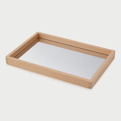 Billet | petite boîte à miroir en bois