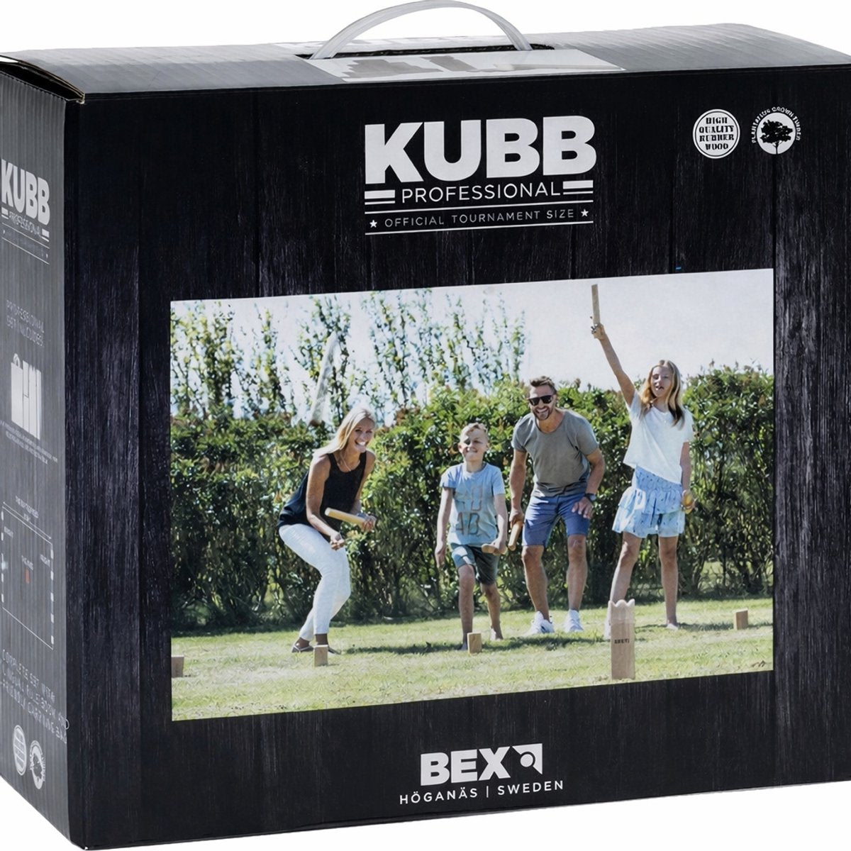 Kubb Pro Rubberhout