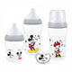 Nuk - biberon - match parfait Disney Mickey Mouse 150 ml 260 ml - nourriture pour bébé - tétine - sans BPA - anti-colique - indicateur de température - alimentation - biberon - biberon