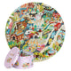 Boppi city life - puzzle rond - 150 pièces - 58 cm de diamètre - en carton recyclé 3 couches