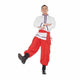 Mon autre moi costumes pour adultes russe 3 parties rouge - m l