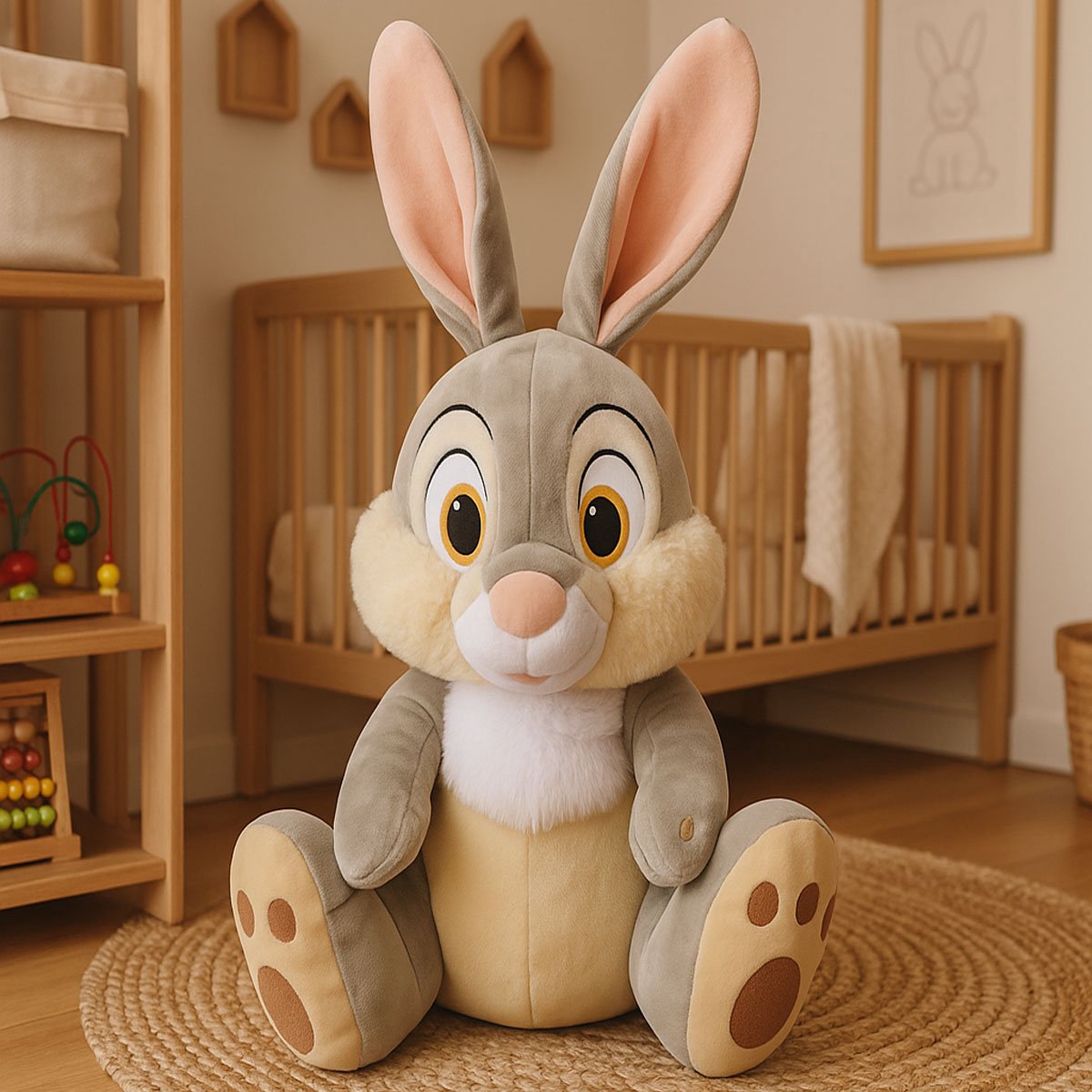 Disney peluche peluche tamponneur 50 cm + son