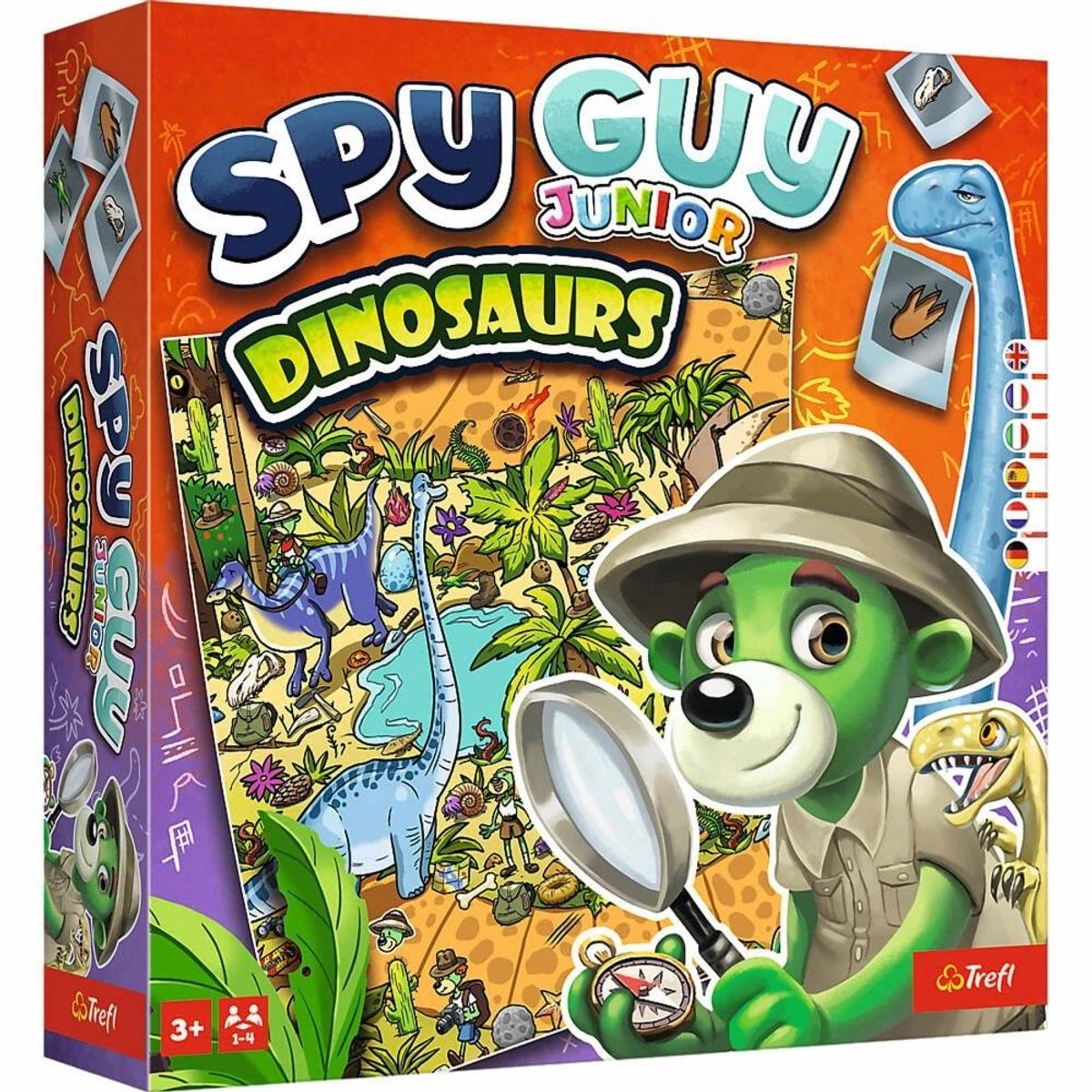 Jeu éducatif Trefl - Spy Guy Junior Dinosaures - Un jeu d'enfant.