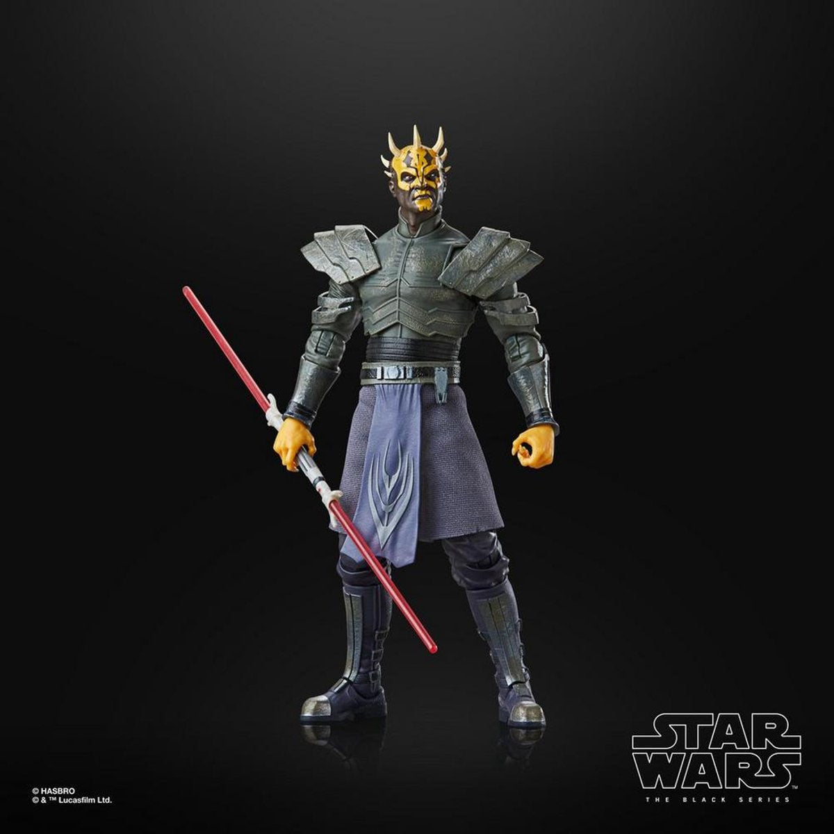 Hasbro savage opress - star wars la série noire dlx fig 3a - figurine