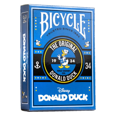 Bicycle Disney Classic Donald Duck - Cartes à jouer premium - Créatifs - Poker - Sous licence officielle - Objet de collection