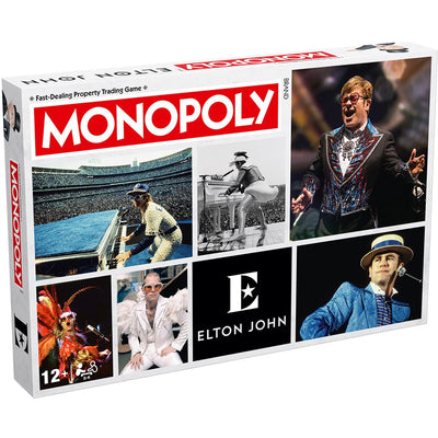 Asmodee Winning Moves Monopoly - jeu de société - Elton John - anglais