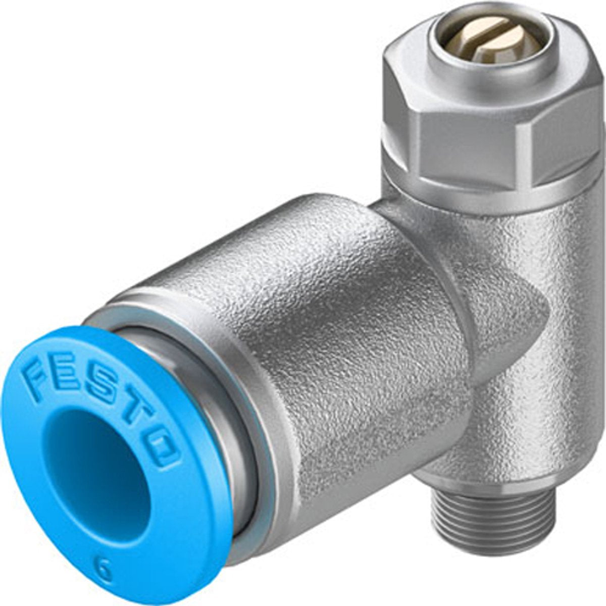 Vanne de régulation de vitesse Festo grla-m5-qs-6-d