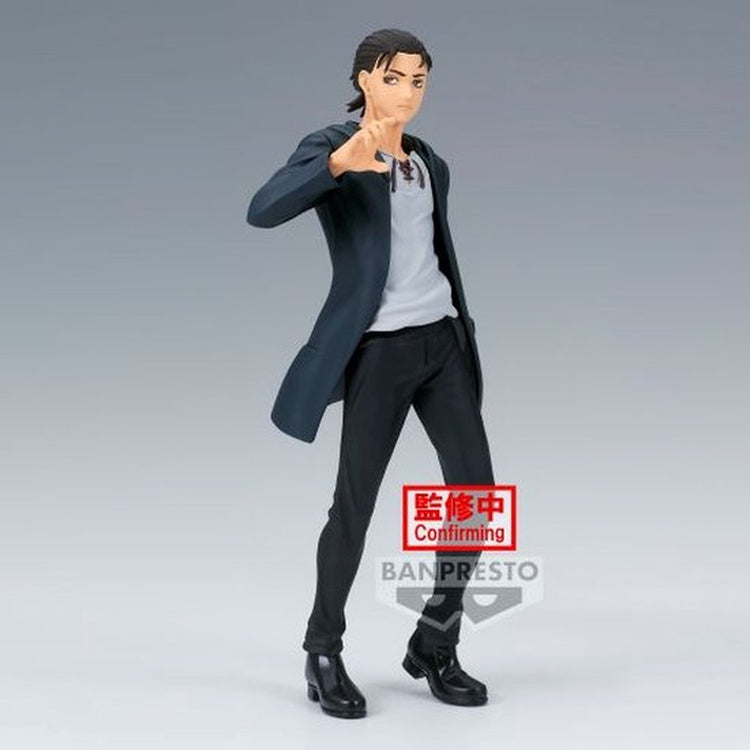 Banpresto attaque sur titan statue pvc Eren Yeager (la dernière saison) statue 17 cm