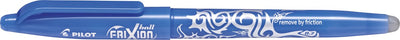 Stylo roller effaçable Pilot Frixion pointe 0,7 mm - boîte de 12 pièces - bleu ciel