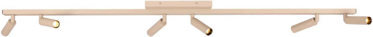 Lucide keoni - spot de plafond (plafonnier) - 6xg9 - taupe | essentiel