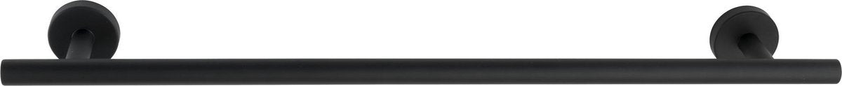 Wenko porte-serviettes bosio uno acier inoxydable noir mat 60cm de large - porte-serviettes - porte-serviettes - porte-serviettes