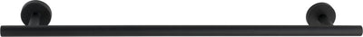 Wenko porte-serviettes bosio uno acier inoxydable noir mat 60cm de large - porte-serviettes - porte-serviettes - porte-serviettes