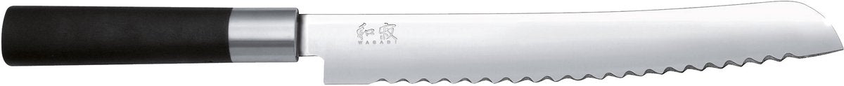 Couteau à pain Kai wasabi noir - 23 cm -