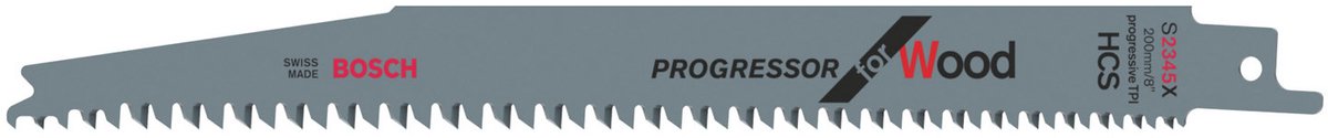 Bosch - lame de scie alternative s 2345 x progressor pour le bois