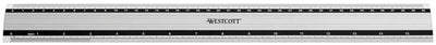 Règle Westcott - 40 cm 16 pouces - aluminium - avec antidérapant - ac-e10192