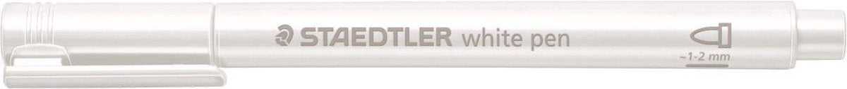 Stylo métallique Staedtler - blanc -
