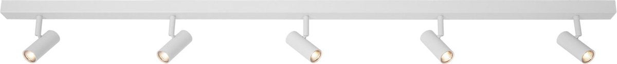 Nordlux - spot omari 5 faisceau lumineux l 118 cm blanc