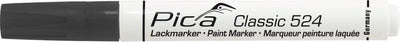 Pica 524 46 marqueur vernis peinture classic industrial - noir - rond 2-4 mm
