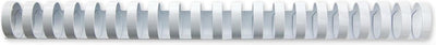 Reliure dos gbc pvc 19mm blanc