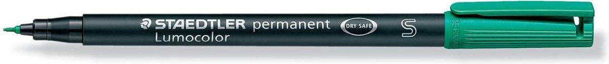 Staedtler lumocolor 313 marqueur permanent fin 0,4 mm vert