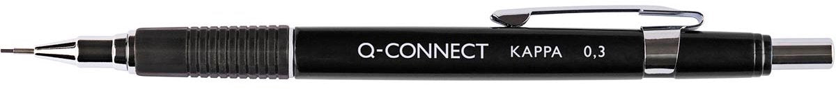 Porte-mine Q-connect kappa 0,3 mm noir 12 pièces