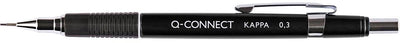 Porte-mine Q-connect kappa 0,3 mm noir 12 pièces