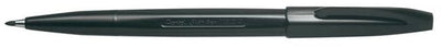 Pentel feutre fin signpen s520 m noir | 12 pièces