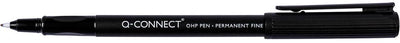 Marqueur ohp Q-connect, permanent, fin, noir